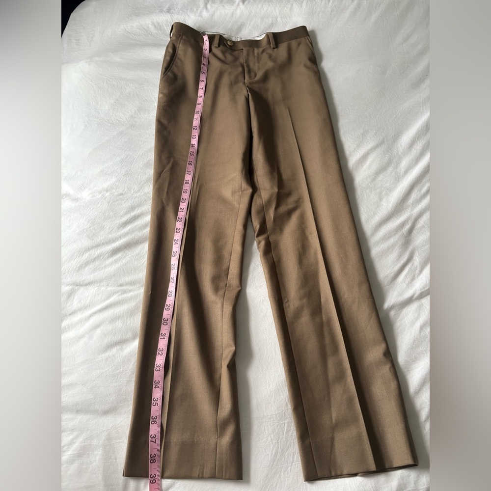 Ralph Lauren Suit Pants/Trousers Size 18R, 29W Light brown, EUC - Picture 6 of 10